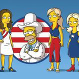 Las Dixie Chicks en 'Los Simpson'