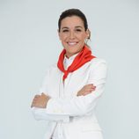 Raquel Sánchez-Silva se pone el pañuelo rojo para los Sanfermines de Cuatro