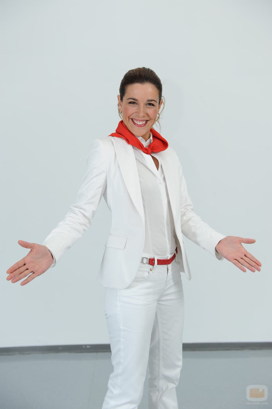Raquel Sánchez-Silva se viste de Sanfermín para Cuatro