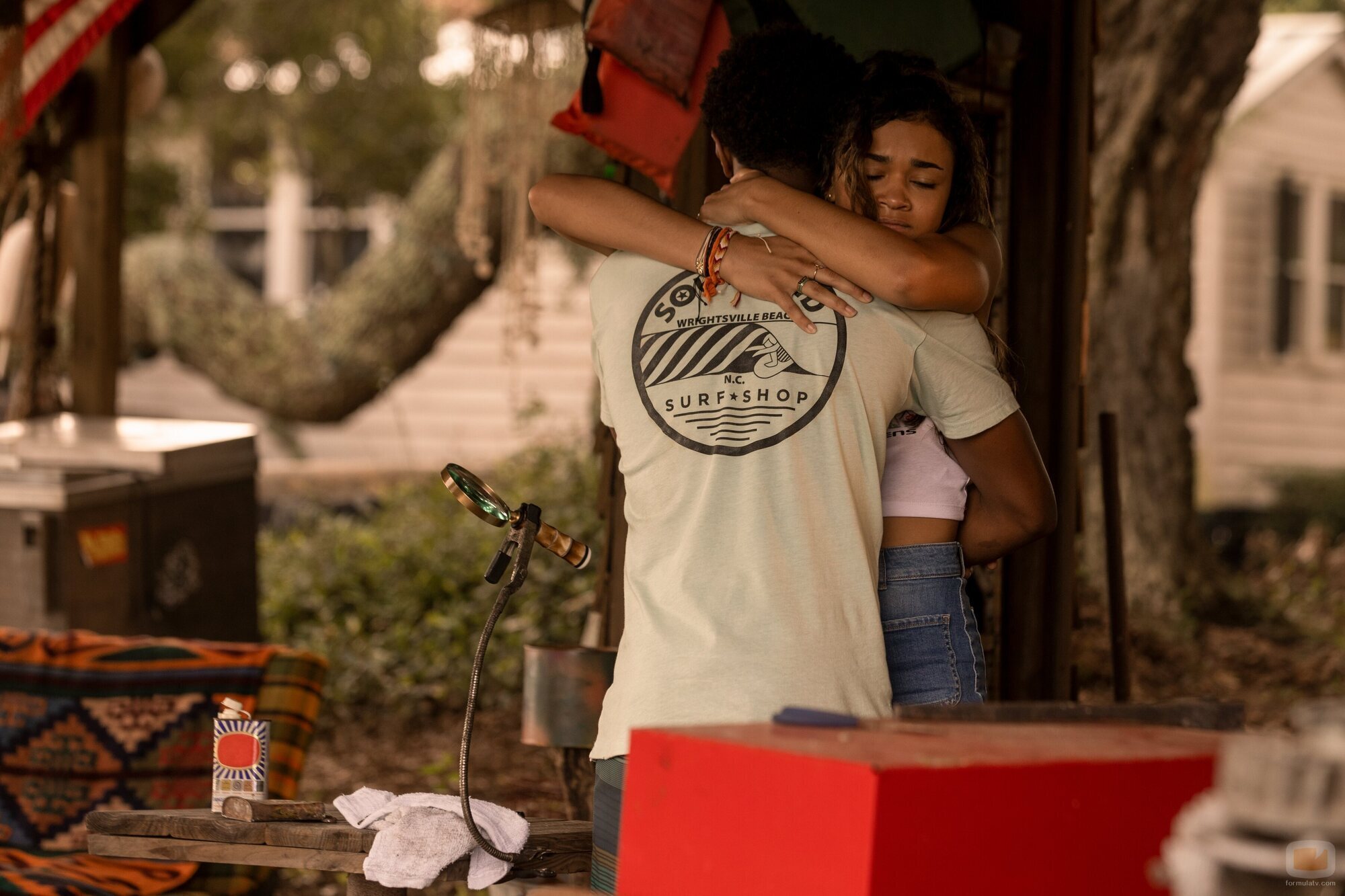 Madison Bailey en Capítulo 6 titulado 'El Druthers' de 'Outer Banks'