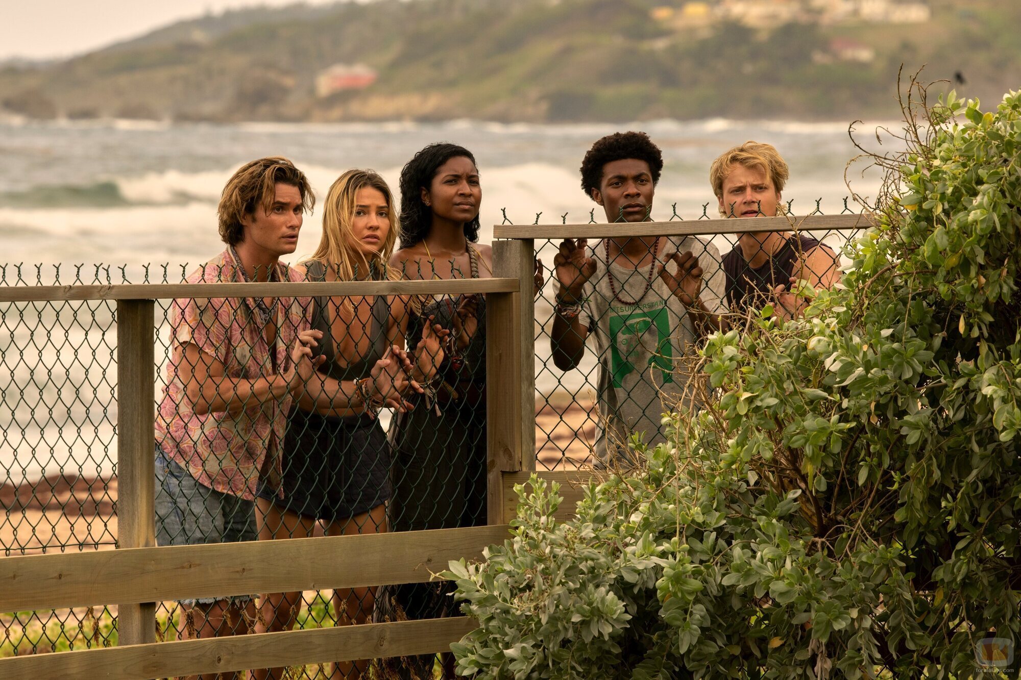 Escena de 'Dos islas' de 'Outer Banks'