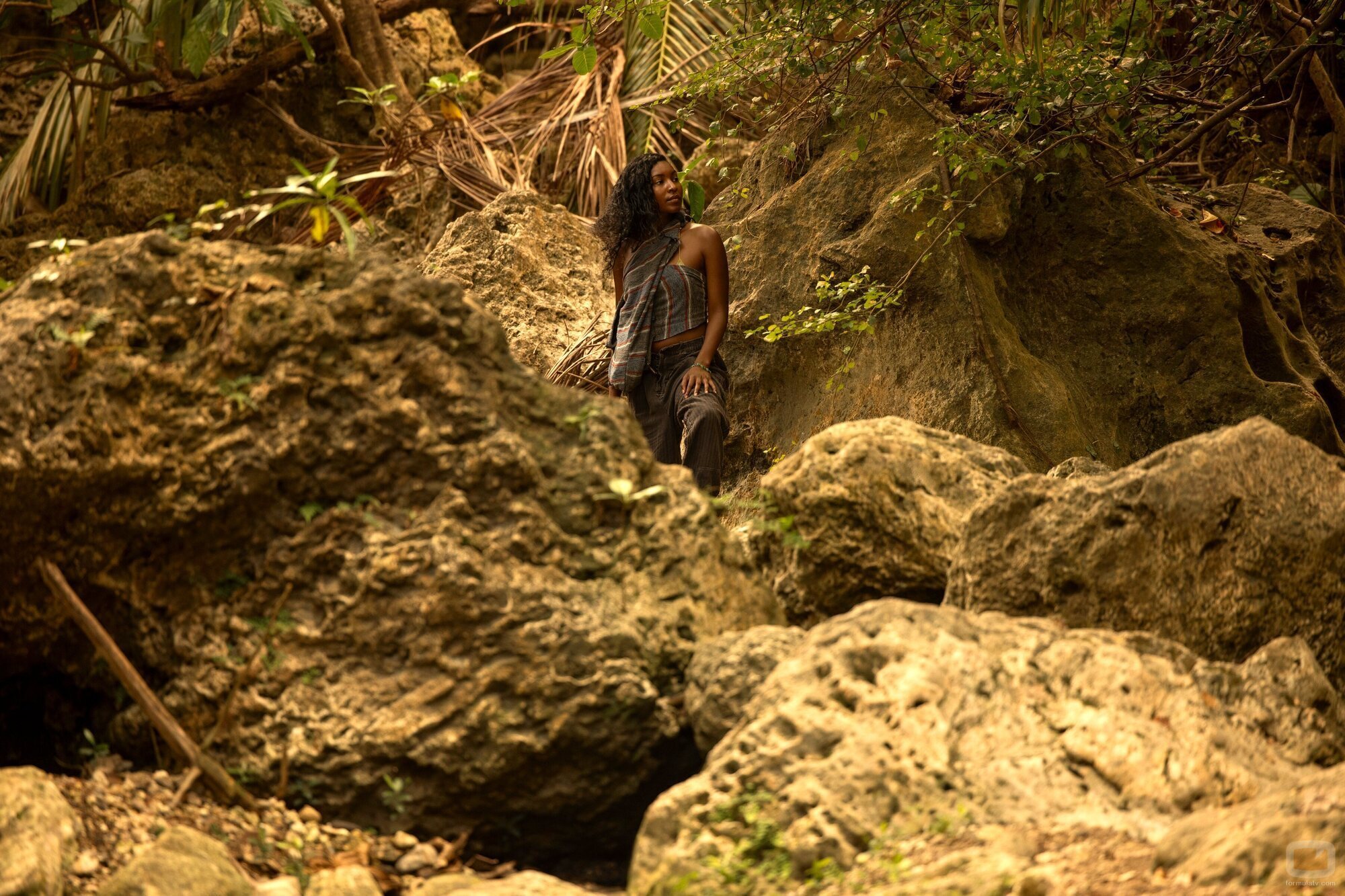 Carlacia Grant en la temporada 3 y el capítulo 01 de 'Outer Banks'