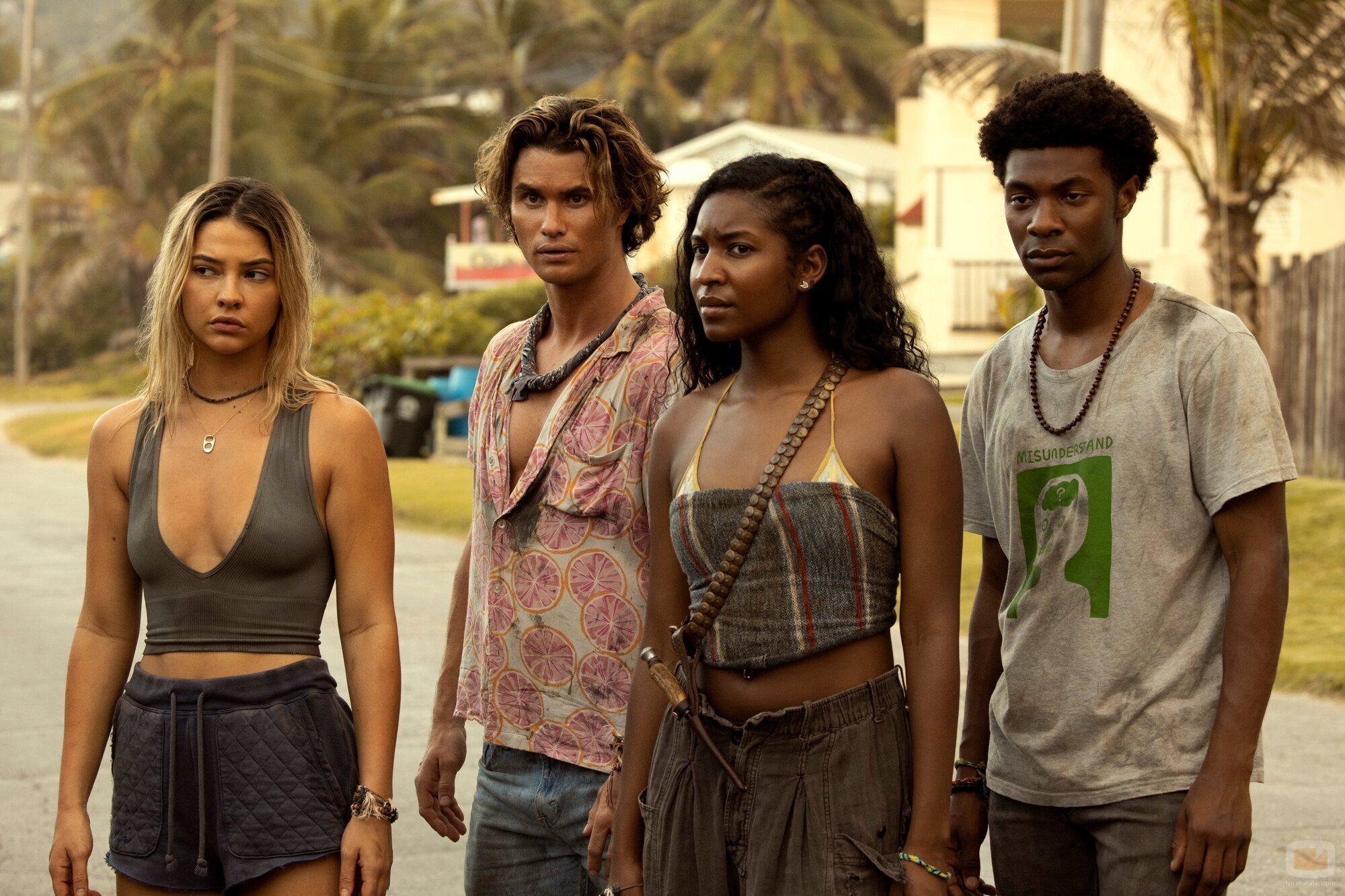 Escena de 3x01 'Dos islas' de 'Outer Banks'