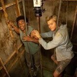 Rudy Pankow y J.D. en 3x02 'Las campanas' de 'Outer Banks'