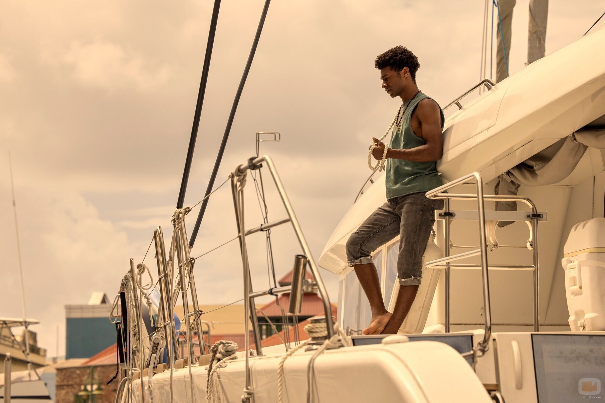 J.D. en la temporada 3 y el capítulo 02 de 'Outer Banks'