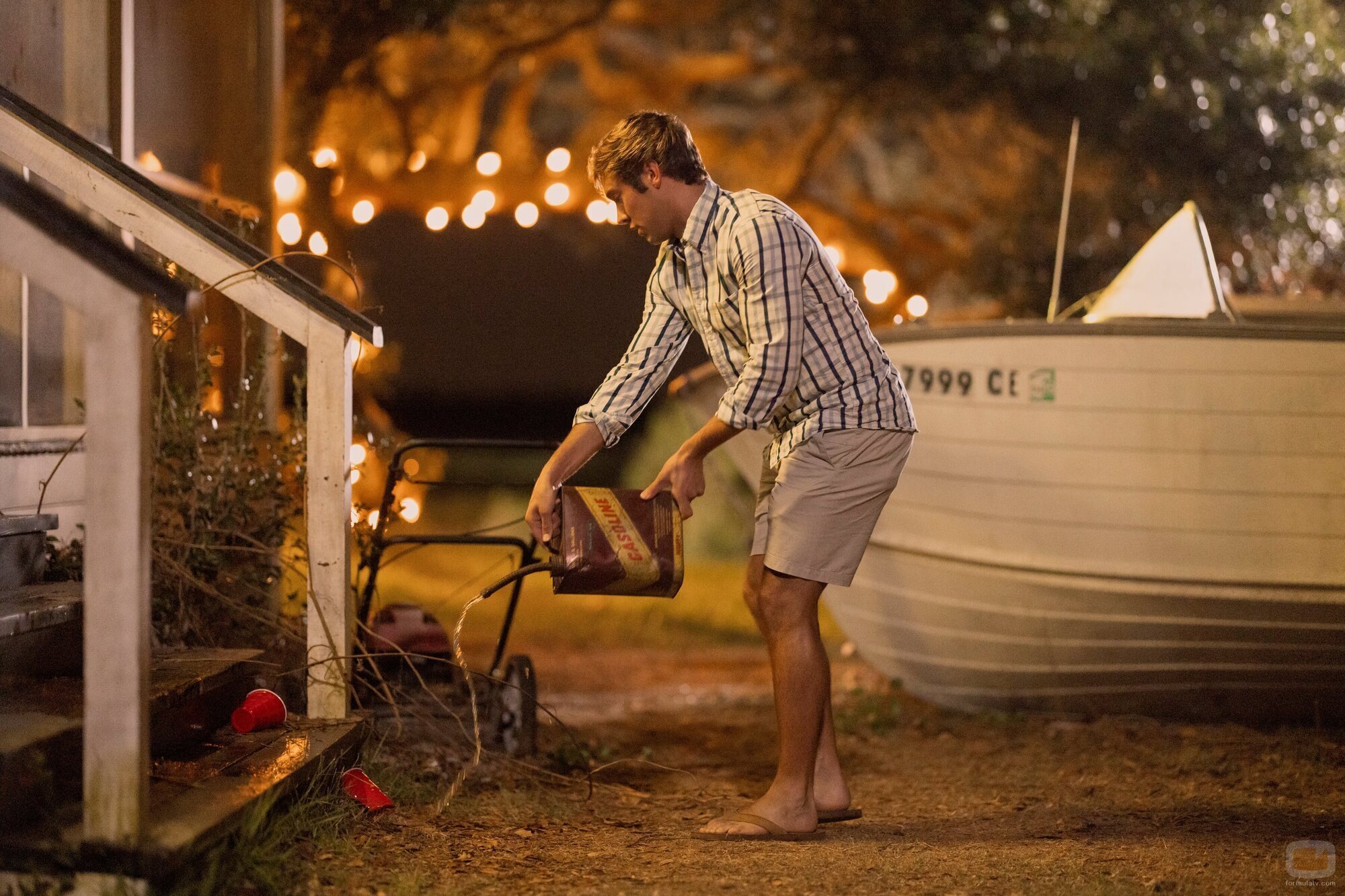 Austin North en 3x08 titulado 'Giro de timón' de 'Outer Banks'