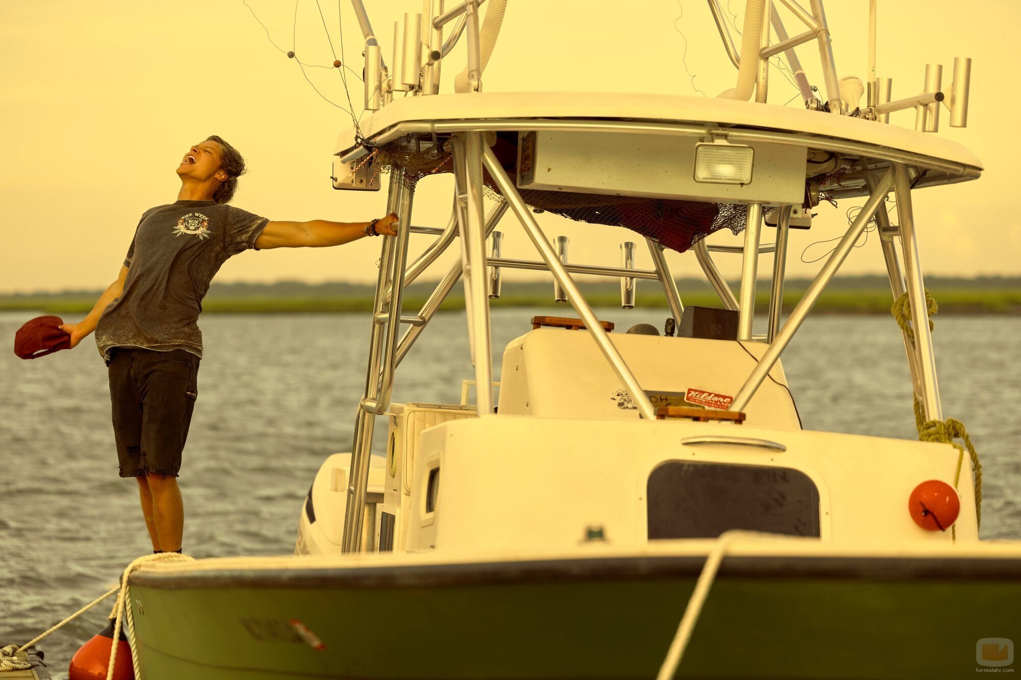 Rudy Pankow en la temporada 4 y el capítulo 01 de 'Outer Banks'
