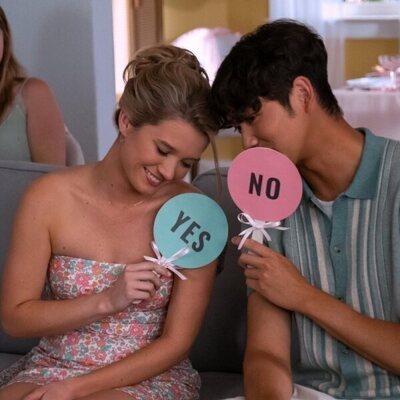 Sean Kaufman y Rain Spencer en el 3x06 de 'El verano en que me enamoré'