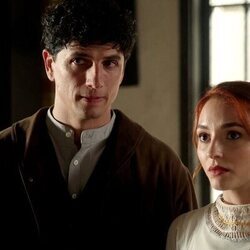 Álvaro Quintana y Sara Font en 'Lunes 18 de agosto de 2025' de 'La promesa'