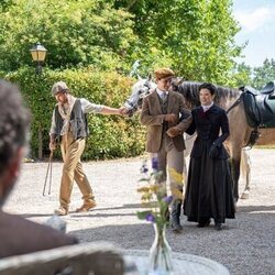 Gonzalo Ramos y Amparo Piñero en 'Jueves 21 de agosto de 2025' de 'La promesa'