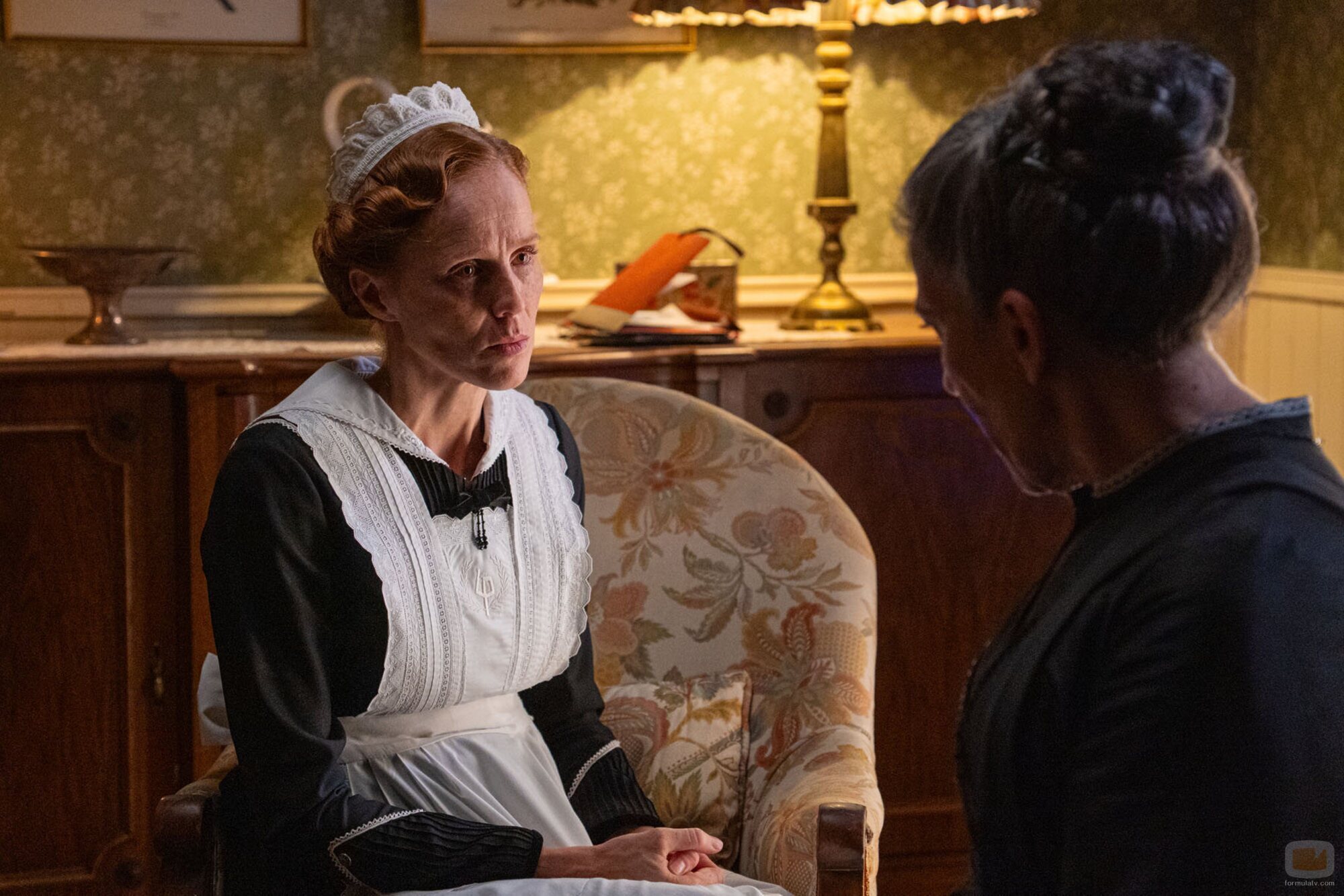 María Castro y Marga Martínez en 4x168 titulado 'Viernes 22 de agosto de 2025' de 'La promesa'