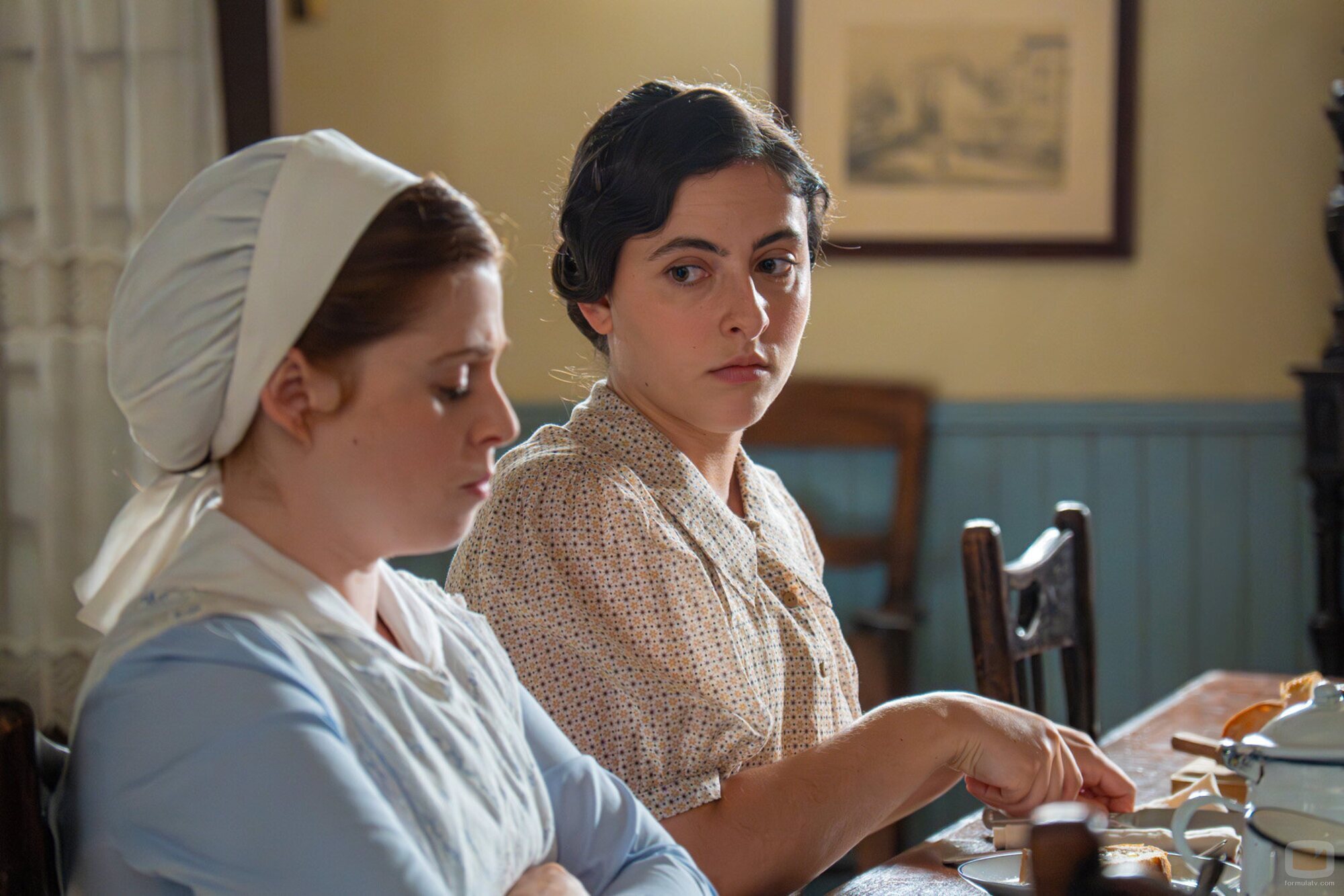 Ángela Echaniz y Sara Molina en 4x173 'Viernes 29 de agosto de 2025' de 'La promesa'
