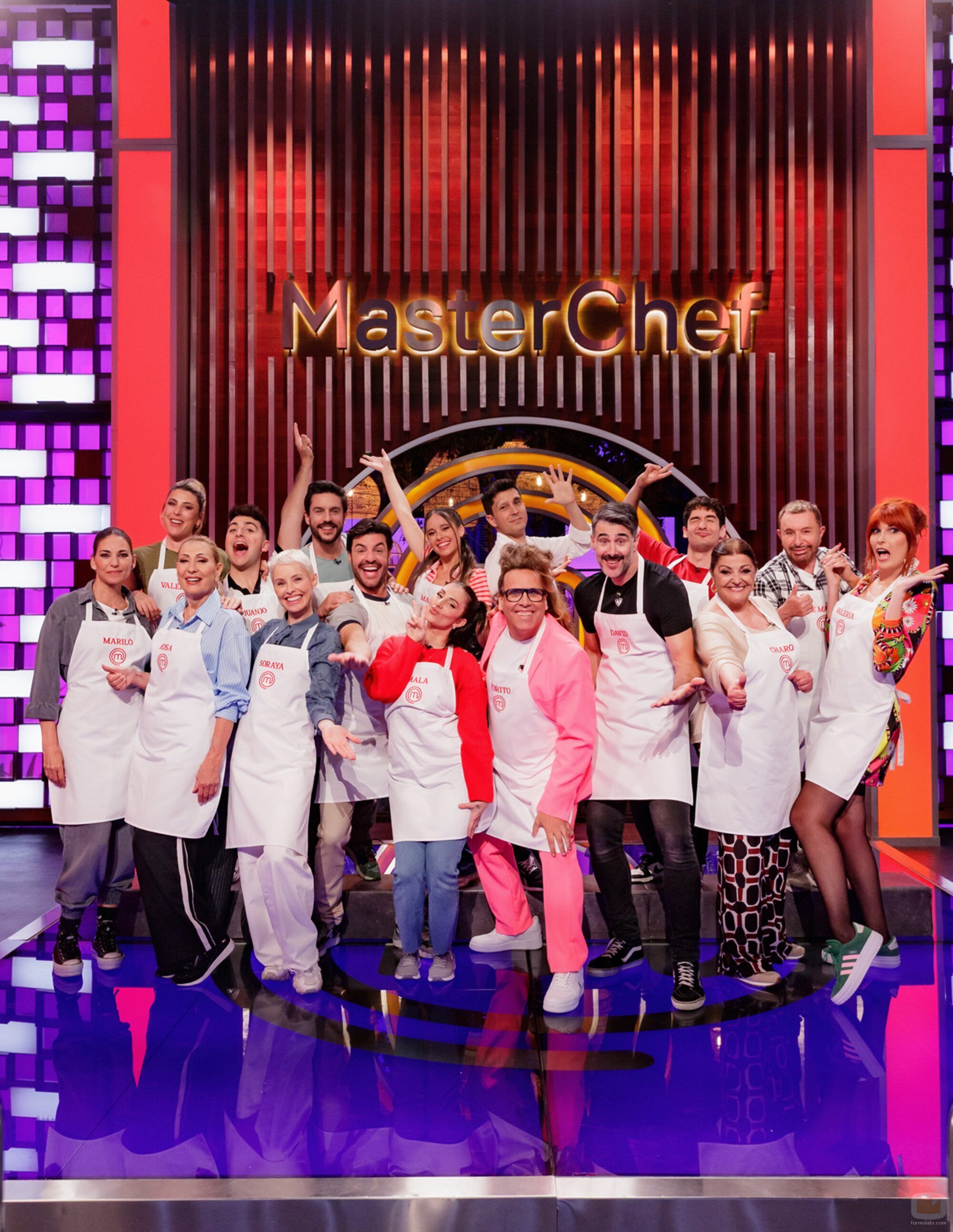 Posado grupal de 'MasterChef Celebrity 10'