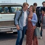 Alisha Newton y Noah LaLonde en 'Bienvenida a Colorado' de 'My Life with the Walter Boys'