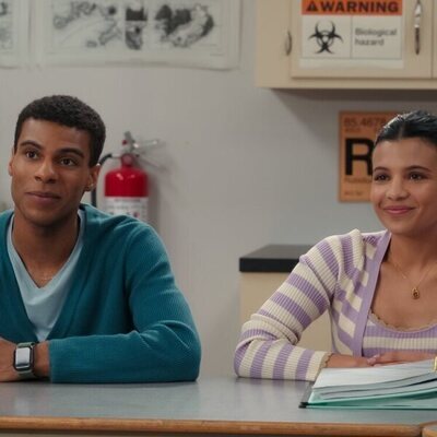 Nikki Rodriguez y Jaylan Evans en la temporada 1 y el capítulo 03 de 'Mi vida con los chicos Walter'
