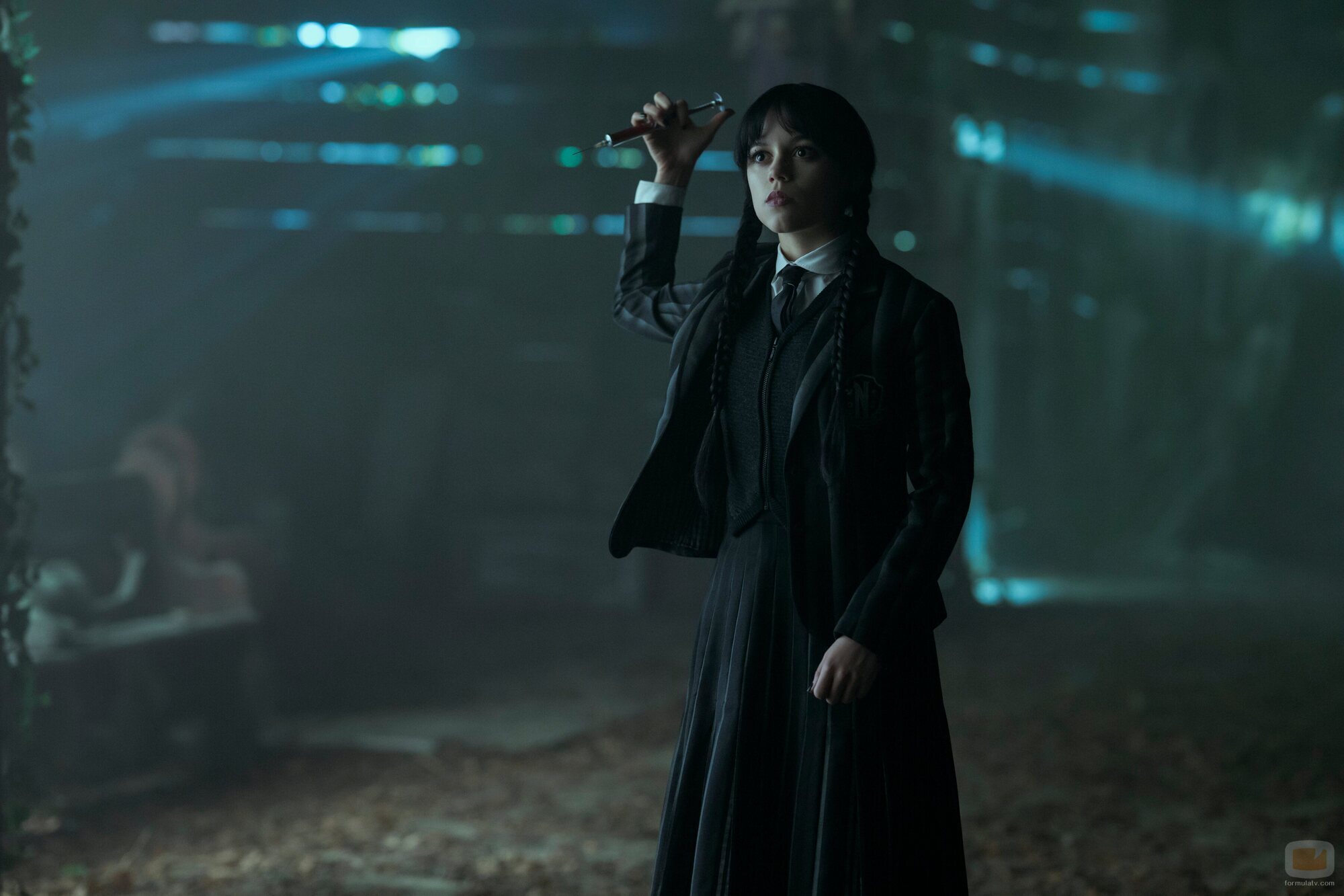 Jenna Ortega en 'El Hyde y la triste persecución' de 'Miércoles'