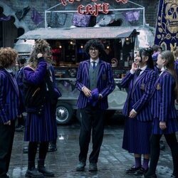 Moosa Mostafa en 'El Hyde y la triste persecución' de 'Wednesday'