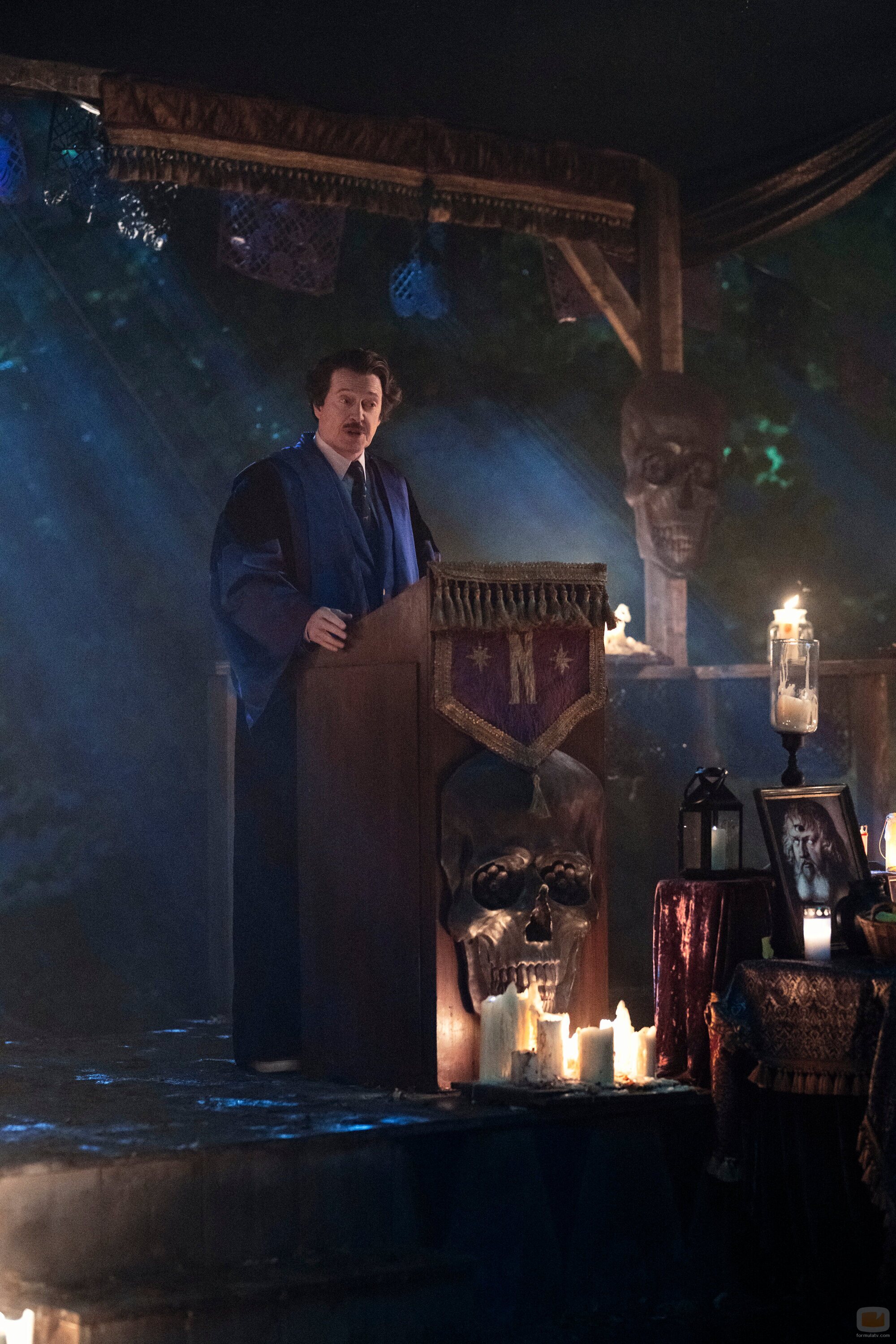 Steve Buscemi en 2x05 'El Hyde y la triste persecución' de 'Miércoles'