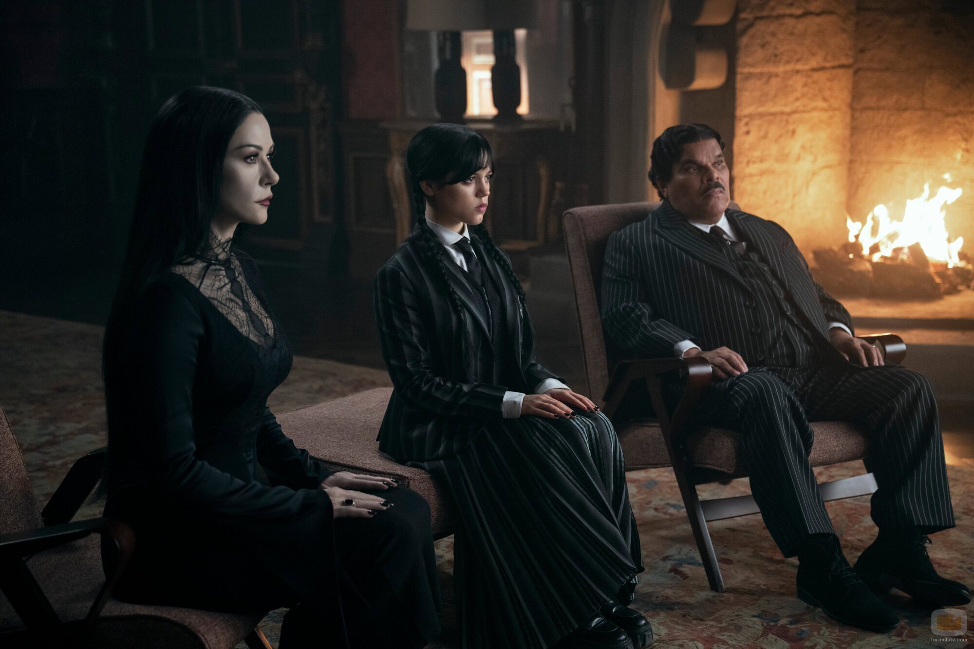 Escena de 'Entristécete a ti misma' de 'Wednesday'