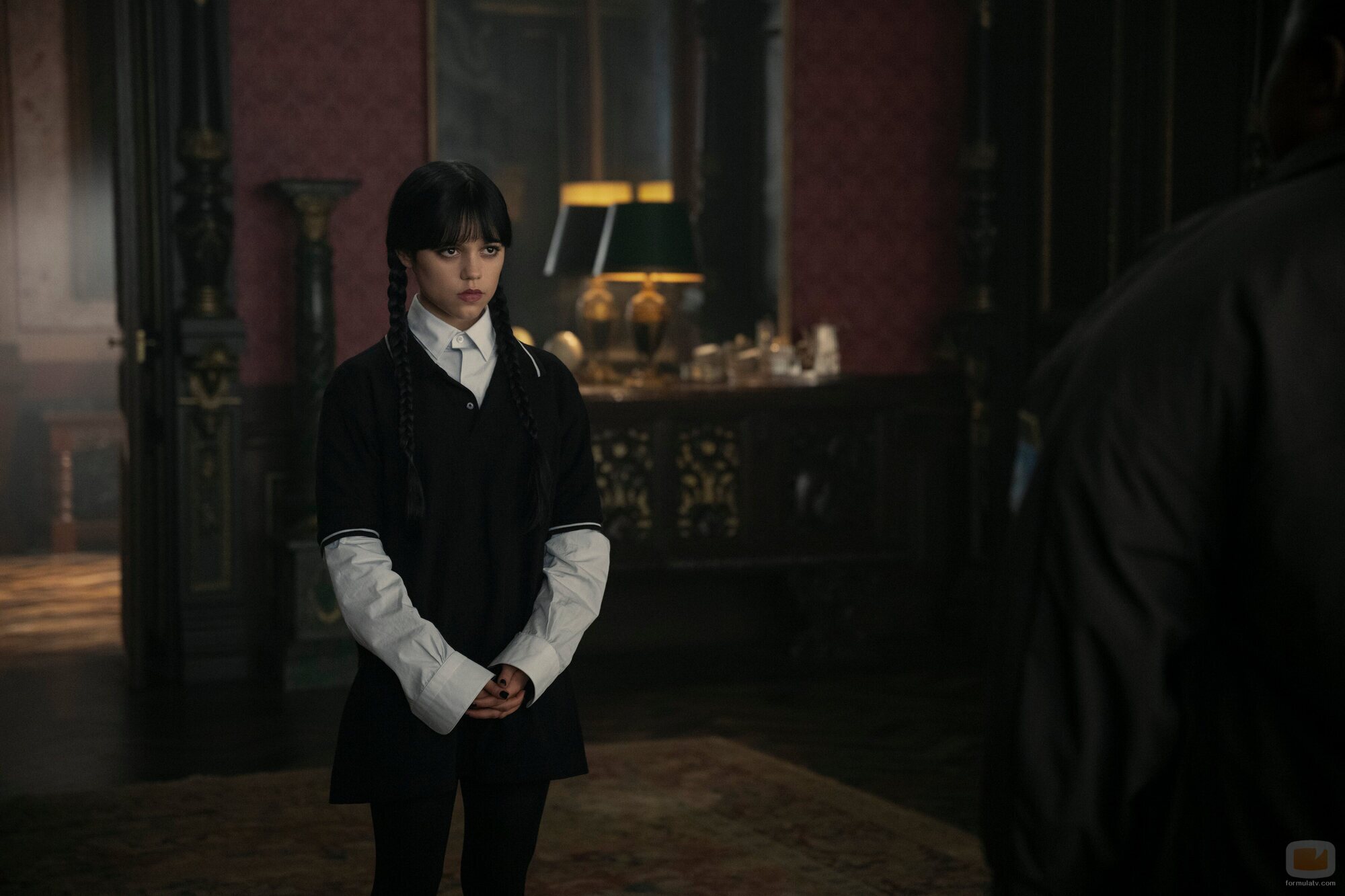 Jenna Ortega en Capítulo 8 titulado 'Que empiece la tristeza' de 'Miércoles'