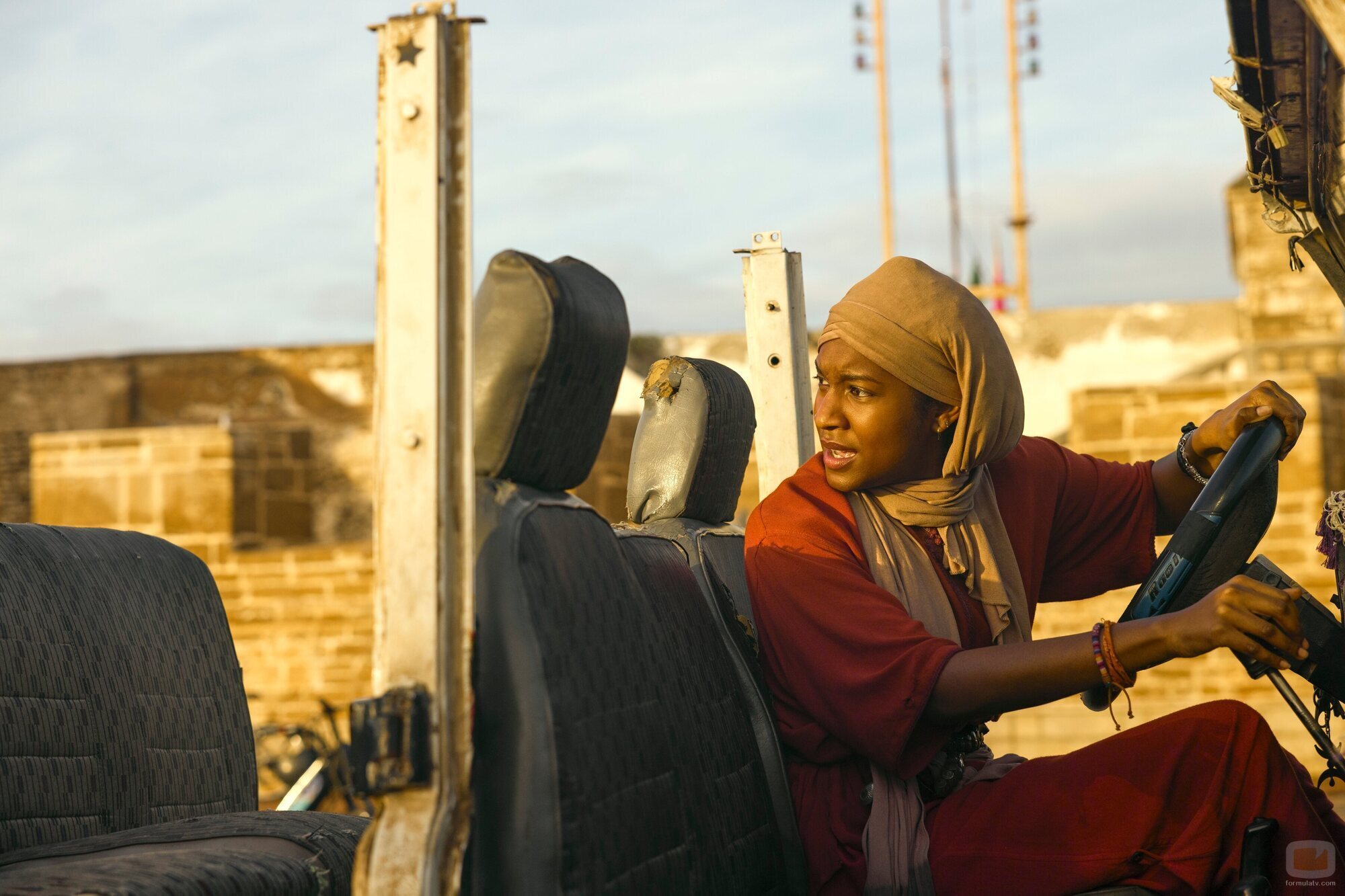 Carlacia Grant en 'La corona azul' de 'Outer Banks'