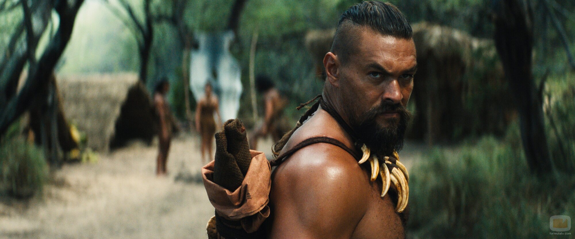 Jason Momoa en el 1x02 de 'El gran guerrero'