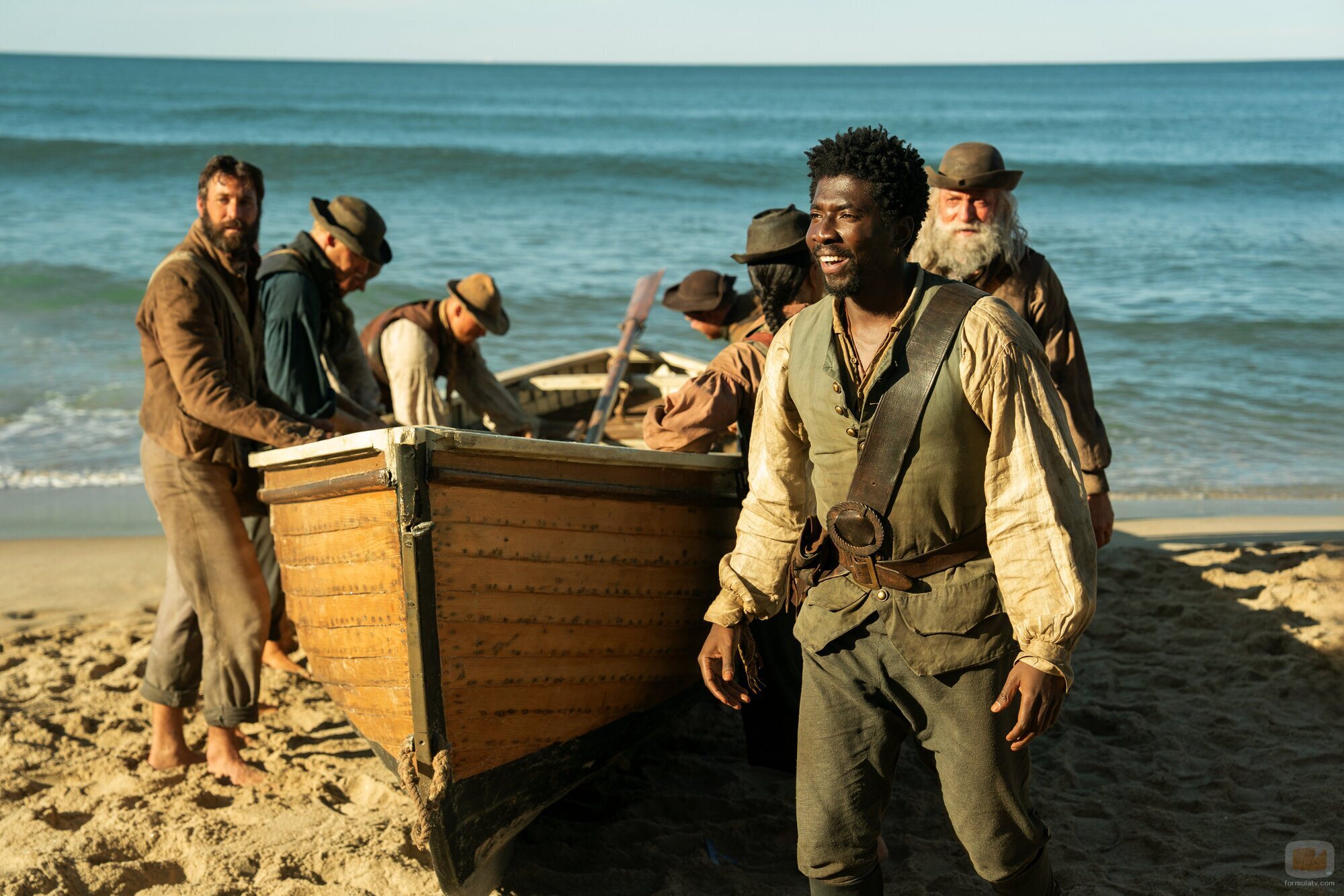 James Udom en 1x05 titulado 'La carrera de los dioses' de 'El gran guerrero'