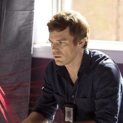 Michael C. Hall en el capítulo "Nuestro padre" de 'Dexter'