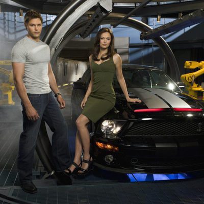 Justin Bruening y Deanna Russo