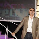 Juan Y Medio, fotografiado en el "plató del pánico" de Antena 3