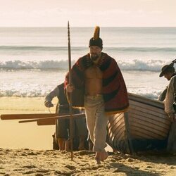 Jason Momoa en el 1x05 de 'El gran guerrero'