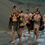 Cliff Curtis en el 1x06 de 'El gran guerrero'