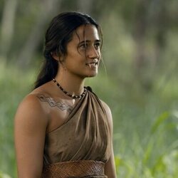 Mainei Kinimaka en el 1x06 de 'El gran guerrero'