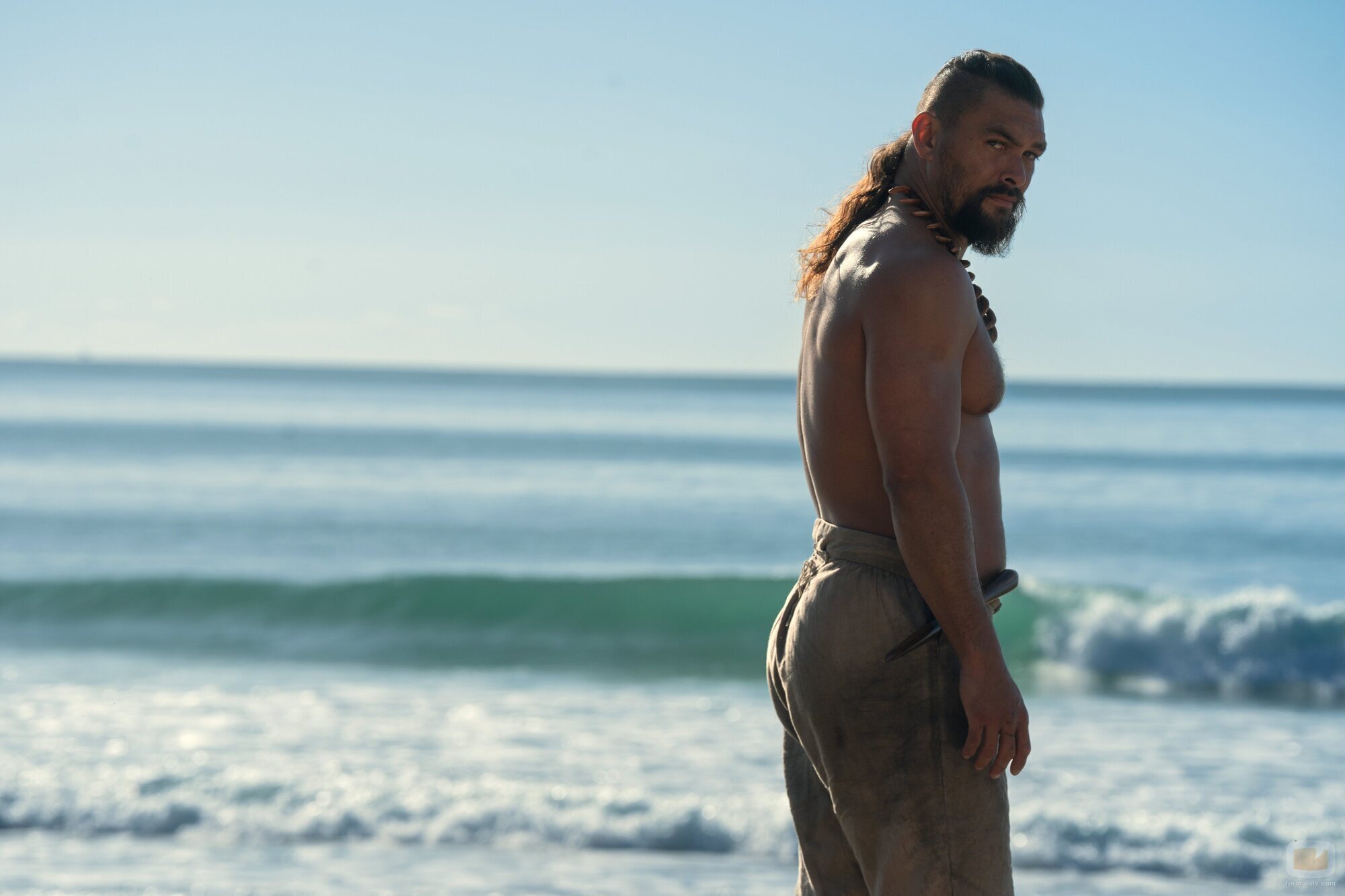 Jason Momoa en 1x06 'El remo astillado' de 'El gran guerrero'