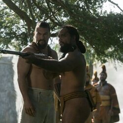 Jason Momoa en Capítulo 8 titulado 'La arboleda sagrada de Niu' de 'El gran guerrero'