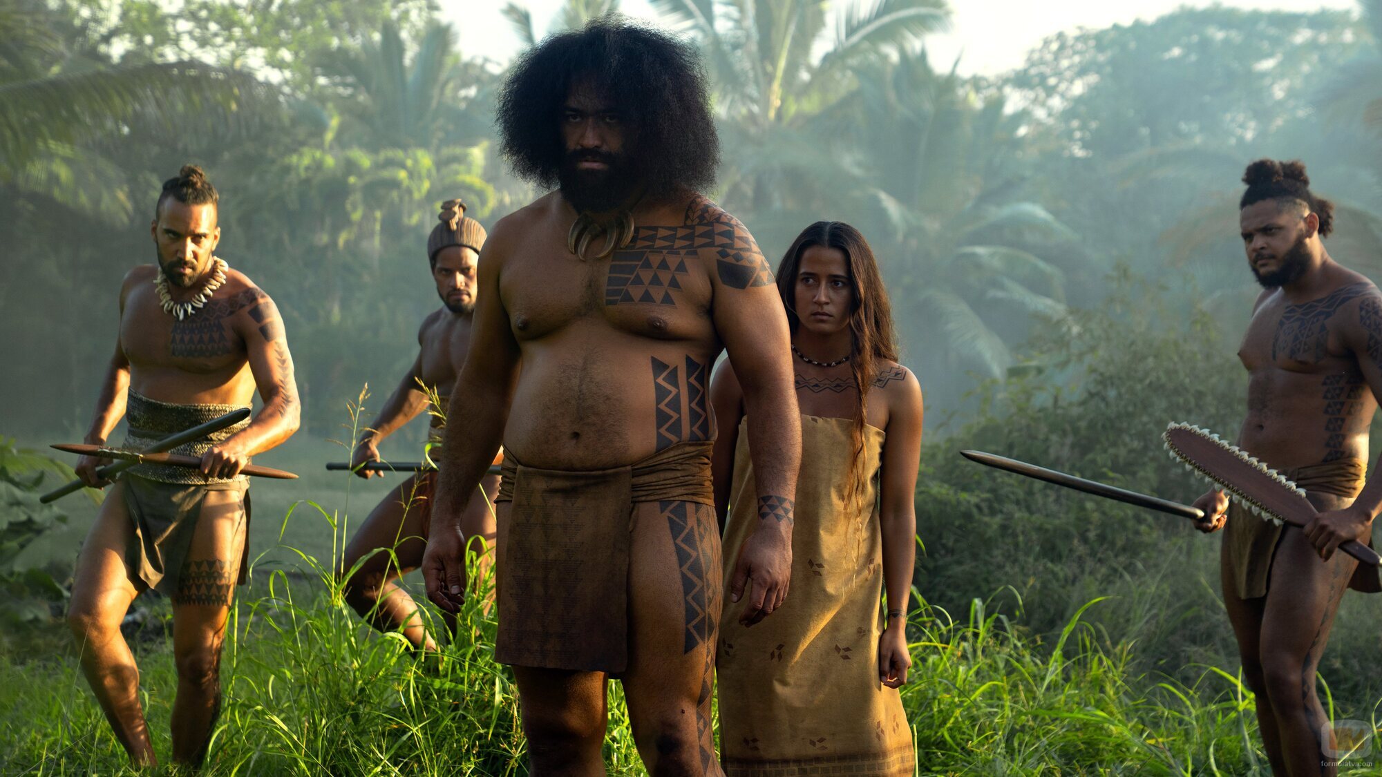 Mainei Kinimaka en 'La arboleda sagrada de Niu' de 'El gran guerrero'