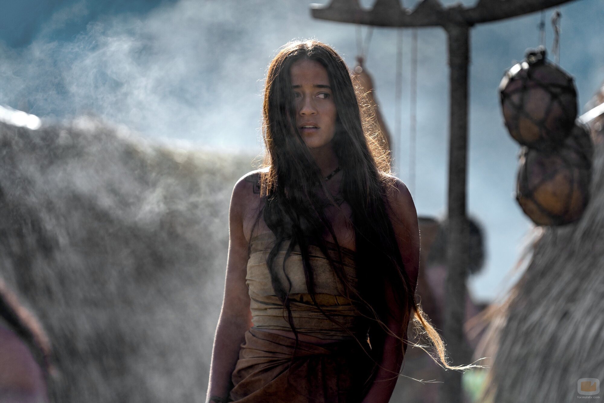 Mainei Kinimaka en la temporada 1 y el capítulo 08 de 'El gran guerrero'