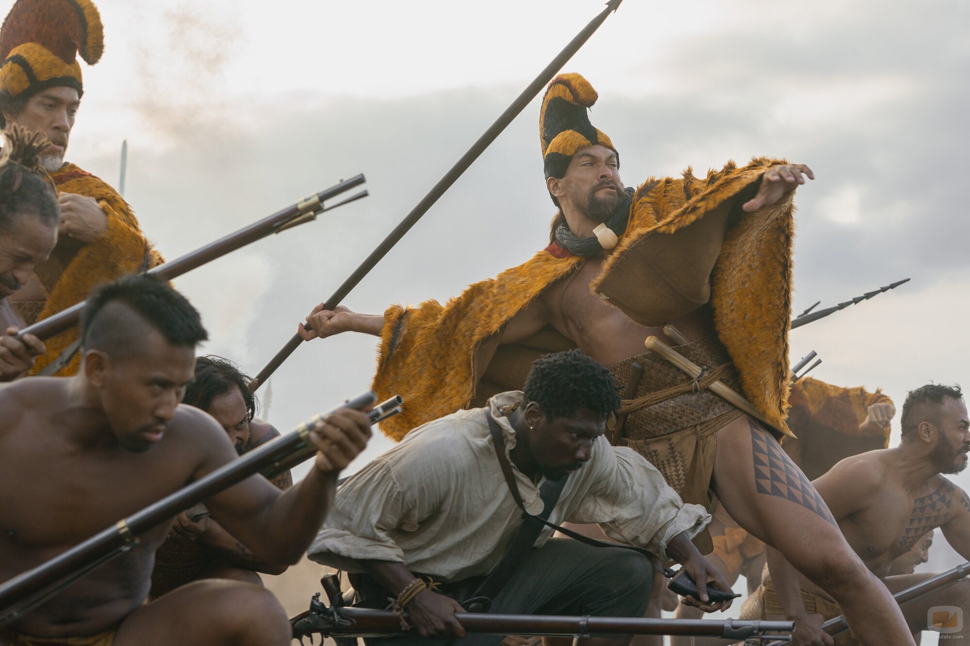Jason Momoa en 1x09 'El desierto negro' de 'El gran guerrero'