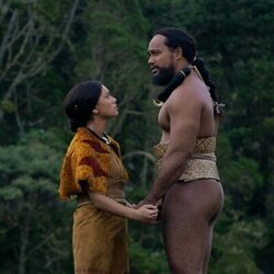 Luciane Buchanan en la temporada 1 y el capítulo 09 de 'El gran guerrero'