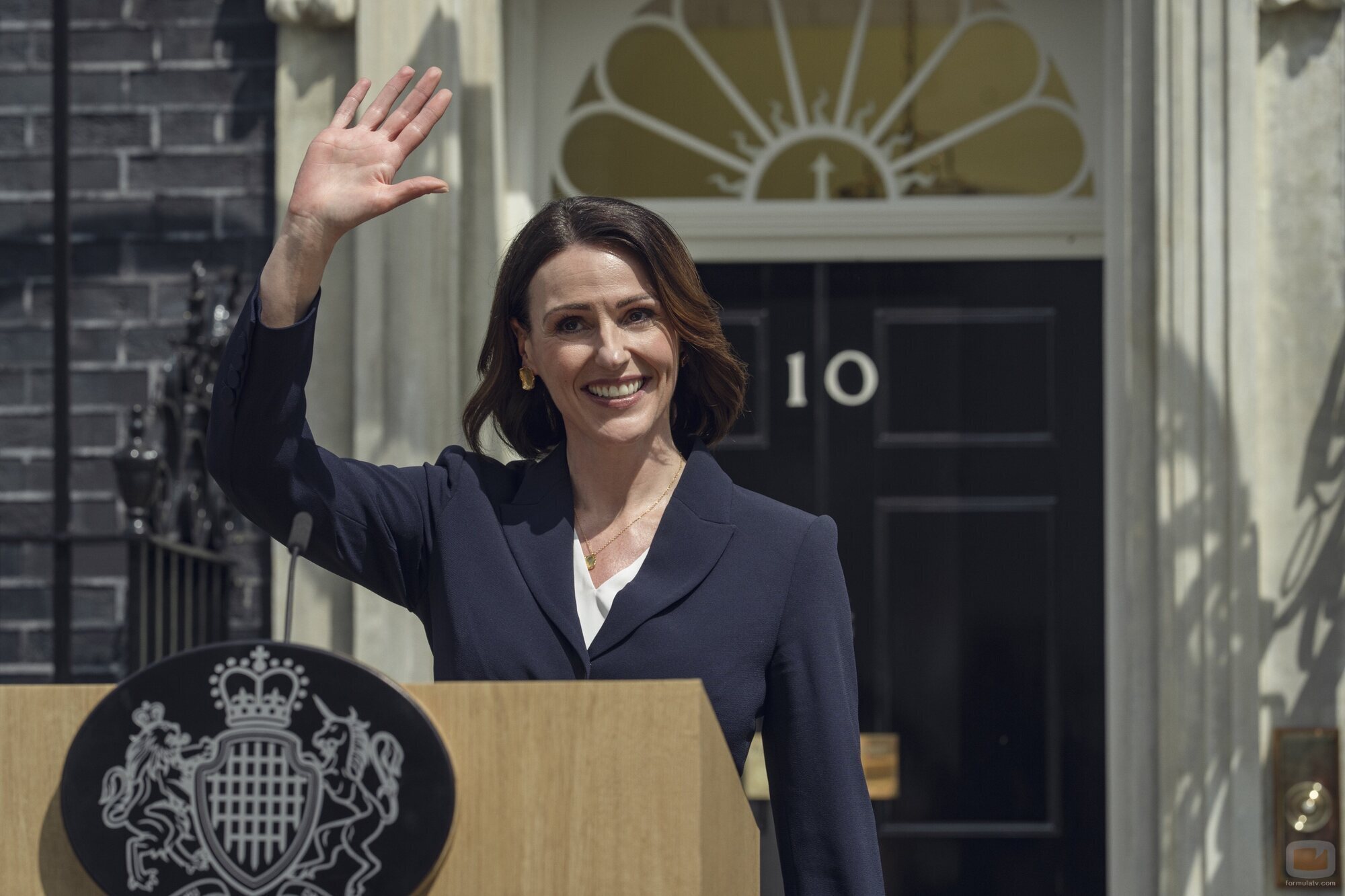 Escena de Suranne Jones en el 1x01 de 'Rehén'