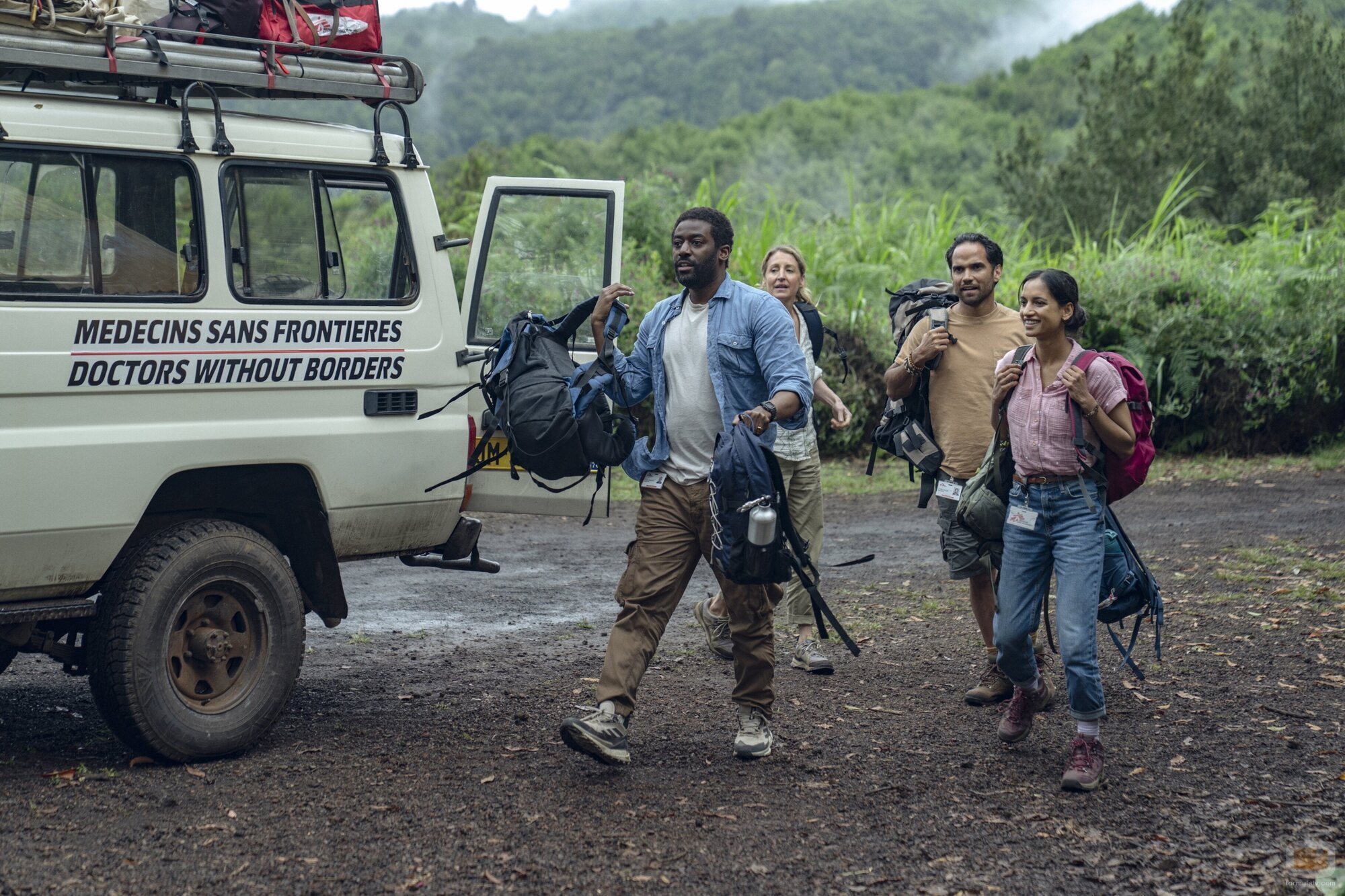 Ashley Thomas en la temporada 1 y el capítulo 01 de 'Rehén'