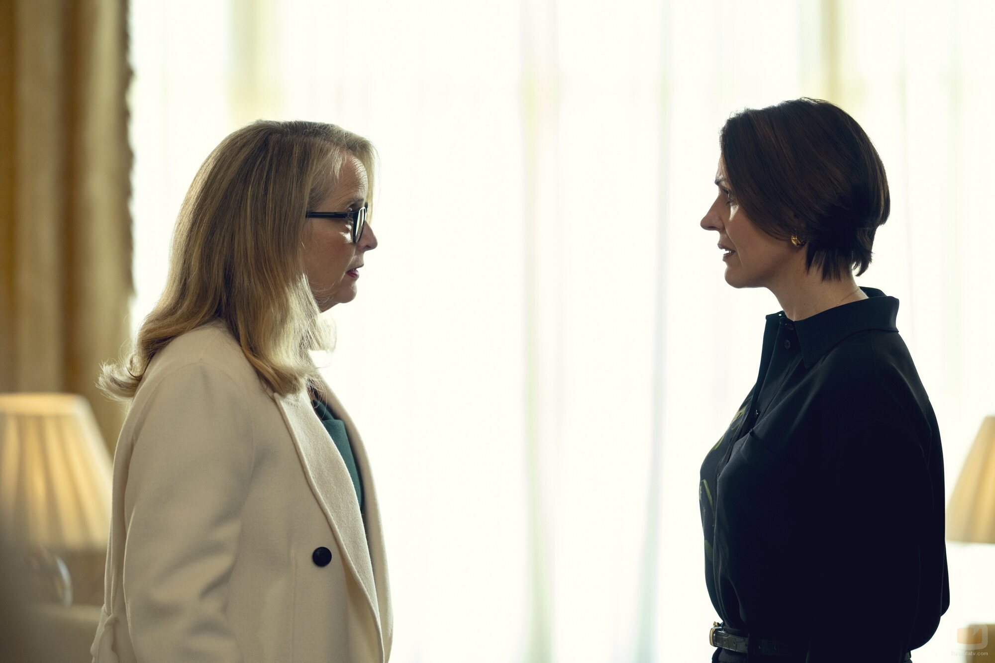 Suranne Jones y Julie Delpy en el 1x04 de 'Hostage'