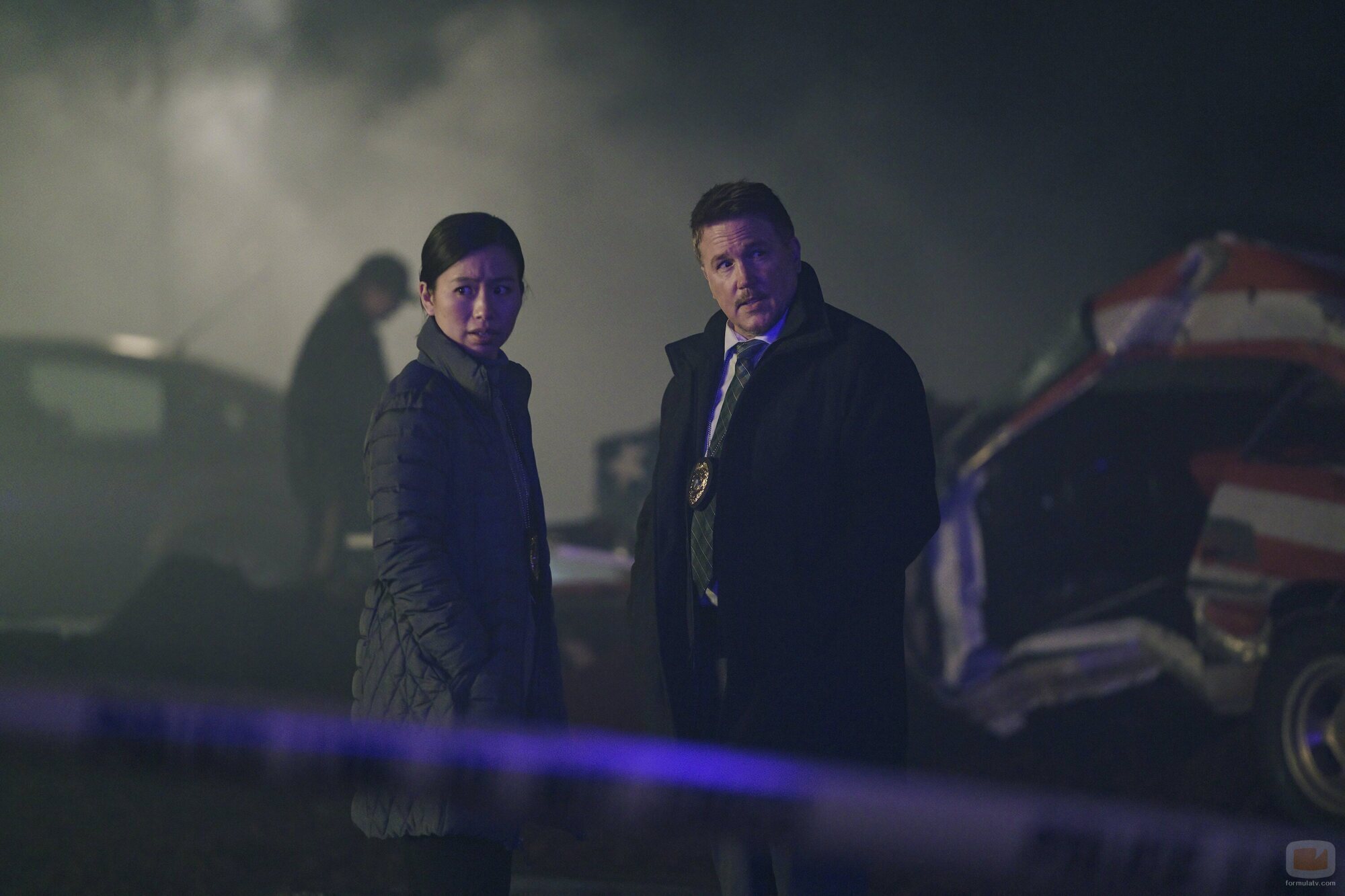 Lochlyn Munro y Annie Chang en Capítulo 2 titulado 'Mejores Amigos, Para Nunca' de 'El Pacificador'