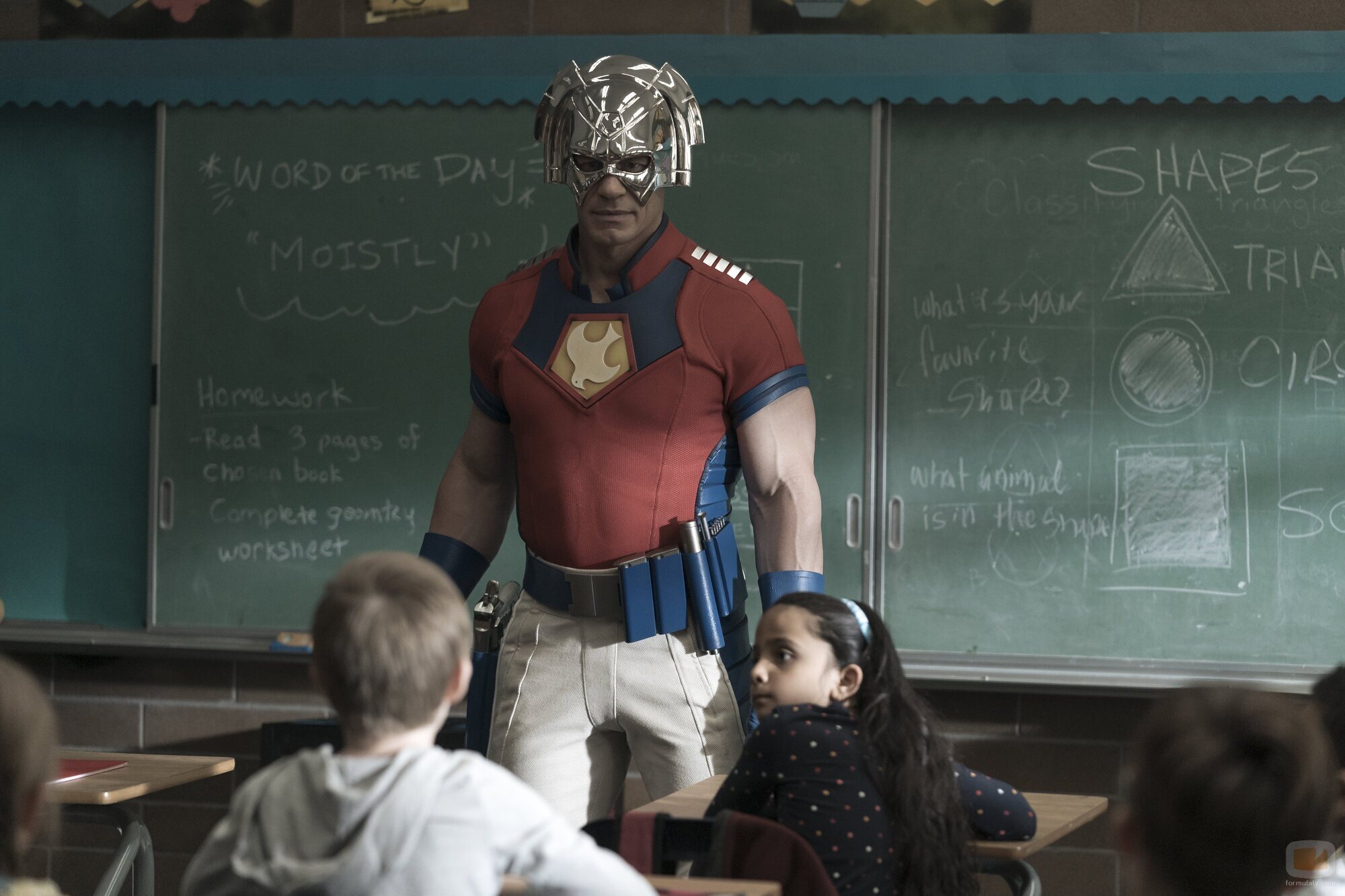 John Cena en 1x06 'Lamento Después de Leer' de 'El Pacificador'