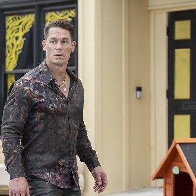 John Cena en 'Otro Rick Bajo la Manga' de 'Peacemaker'
