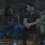 Danielle Brooks y John Cena en '¿Qué Más Puerta Decir?' de 'Peacemaker'