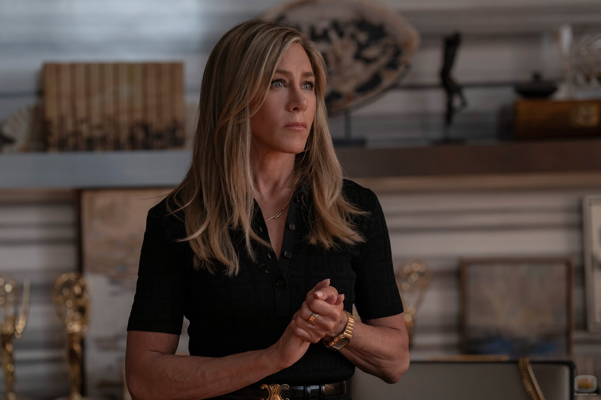 Jennifer Aniston en 4x01 'Imperio romano' de 'The Morning Show'