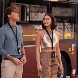 Lola Tung y Christopher Briney en el 3x11 de 'El verano en que me enamoré'