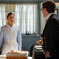 Andrea Del Río y Enrique Fortún en la temporada 4 y el capítulo 184 de 'La promesa'