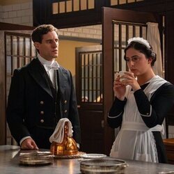 Ángela Echaniz y Enrique Fortún en el 4x184 de 'La Promesa'